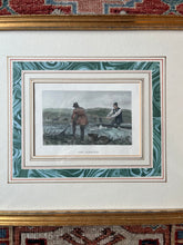 Framed Net Fishing Lithigraph